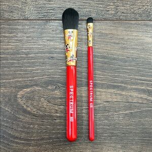 Disney Mickey Red and Gold Brushes